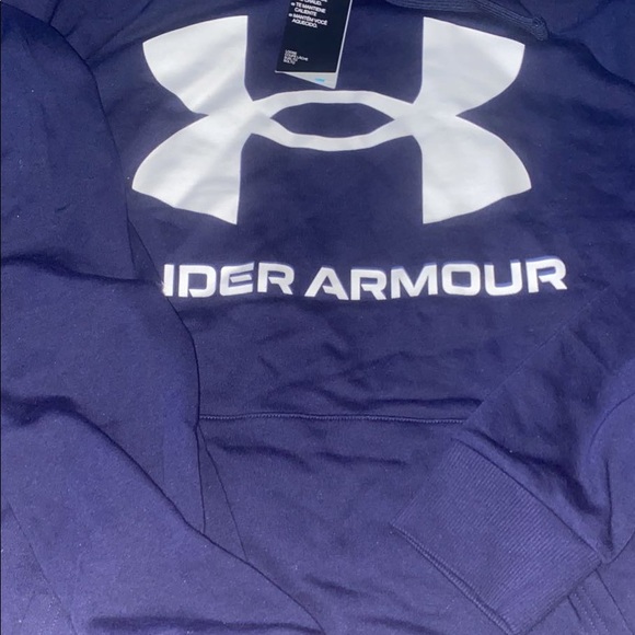 Never Worn Large Navy Under Armour Sweatshirt - Picture 5 of 5